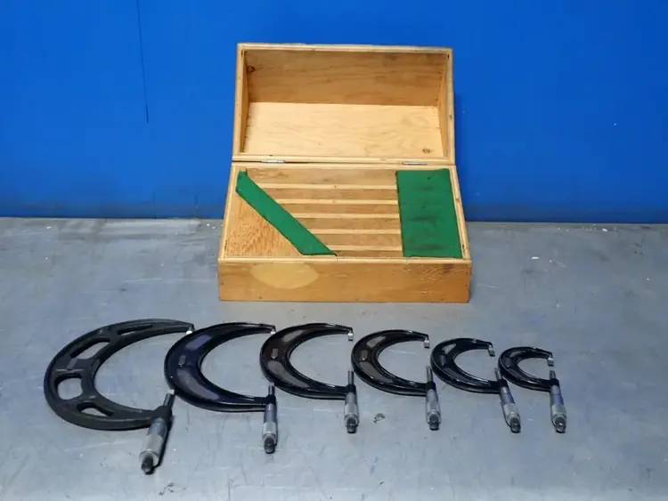Used STARRETT 486 Micrometers Ohio US | HGR 24 #1232612