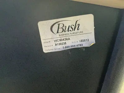 Used BUSH BUSINESS FURNITURE WC90436A Office Equipment Ohio US | HGR 24 #1280406