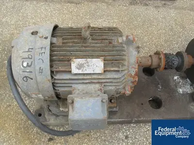 USED Wanner Engineering 4" X 3" Stan-Cor Centrifugal Pump, Type A40, KYNAR
