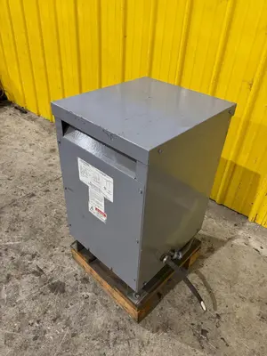 15 KVA POWERTRAN  240 <-> 208Y/120 VOLT ELECTRICAL TRANSFORMER: YOBRO #24046