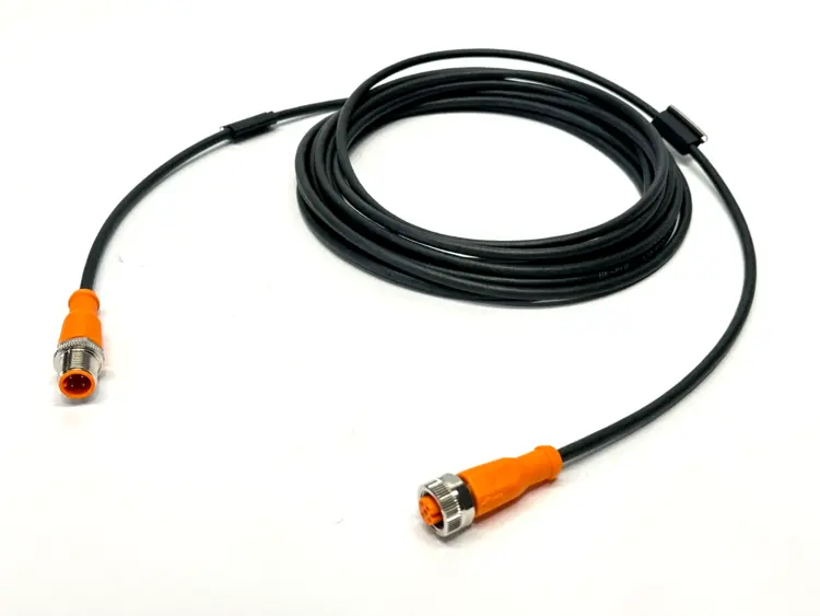 New | in-Stock IFM CONNECTION CABLE M/F M12 5M VDOGH040MSS0005H04STGH040MSS Cable & Wire | Maverick Industrial Sales #1100905