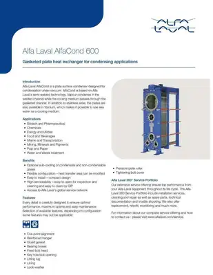 2006 ALFA LAVAL ALFACOND 600 HEAT EXCHANGER | PM Machines (6)