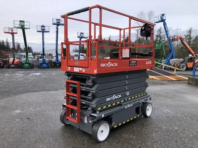 New | in-Stock 2024 SKYJACK SJ4740 E ELECTRIC SCISSOR LIFT Scissor Lifters Alberta CA | Adcock Equipment #1417675