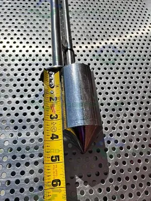Stainless Steel  Pointed-Plunger Lance Sampler Probe w/ 65" Rod