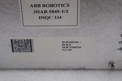 Efore ABB SR92A060 Power Supply Module 3HAB 5845-1/2 STOCK 3196
