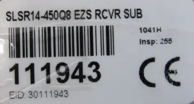 NEW BANNER 97942-161K365H02 LIGHT CURTAIN RECEIVER 81472 SLSR14-450Q8 111943