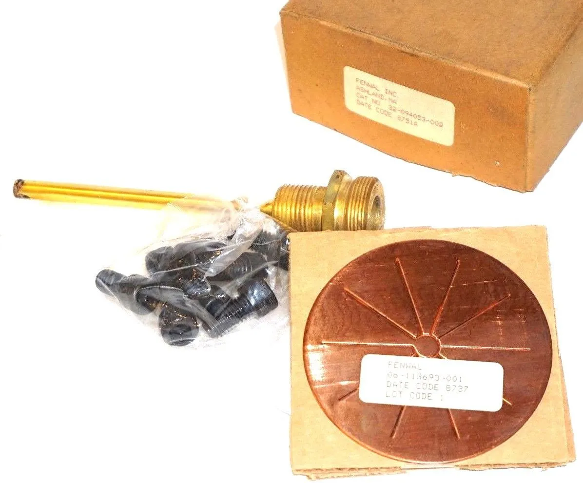 NEW FENWAL 32-094053-002 RECONDITIONING KIT FOR SPHERICAL SUPPRESSOR 32094053002