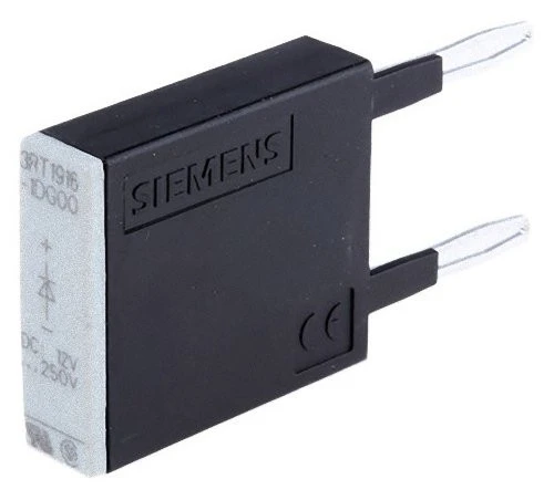Siemens 3RT19 16-1DG00 Surge Suppressor, Mount to S00 Size Contactor, 12-250 VDC [New]