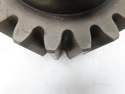 Large Steel Pinion Spur Gear 20-Tooth 4.5" Keyed Bore Hub 11" OD