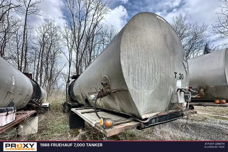 Used 1988 FRUEHAUF 7,000 TANKER Tanker Trailers Louisiana US | Proxy Equipment #1377943