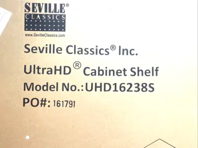 NEW SEVILLE CLASSICS ULTRAHD EXTRA SHELF 48X24