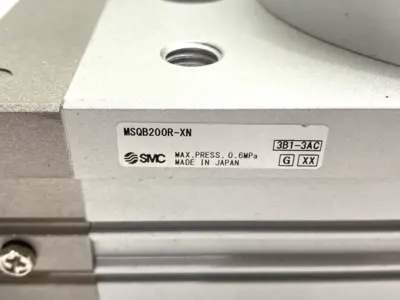 USED SMC PNEUMATIC ROTARY TABLE 190 DEGREE ROTATION SHELFWARE