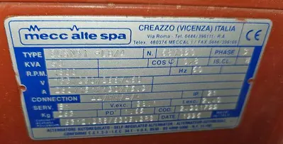 USED 1996 MECC ALTE SPA ECSN31-LB/4