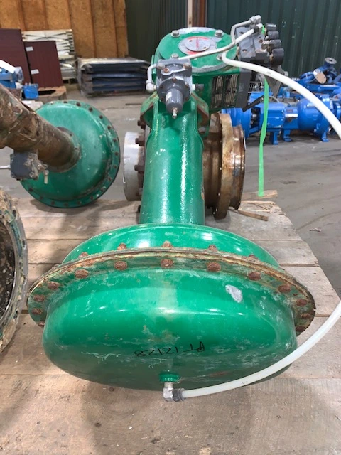 10" -150# Type V150 Fisher V-Ball Control Valve , Stainless