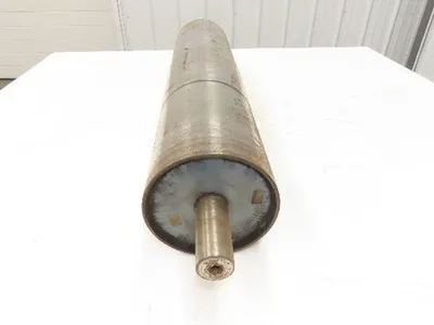 28" Conveyor Crowned Take-up/Tail Pulley 6" Dia 26-3/4"W 1-7/16" Shaft