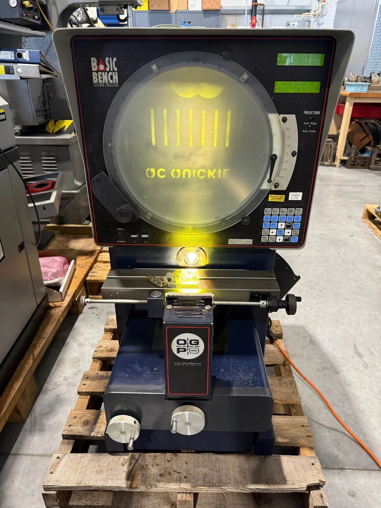 USED 1999 OGP Basic Bench Comparator Comparators in Florida US