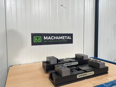 Used 2012 GRESSEL DUOGRIP 125MM Vises NL | Mach 4 Metal #1326871