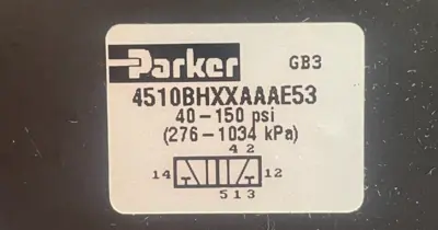 NEW PARKER 4510BHXXAAAE53 PNEUMATIC VALVE