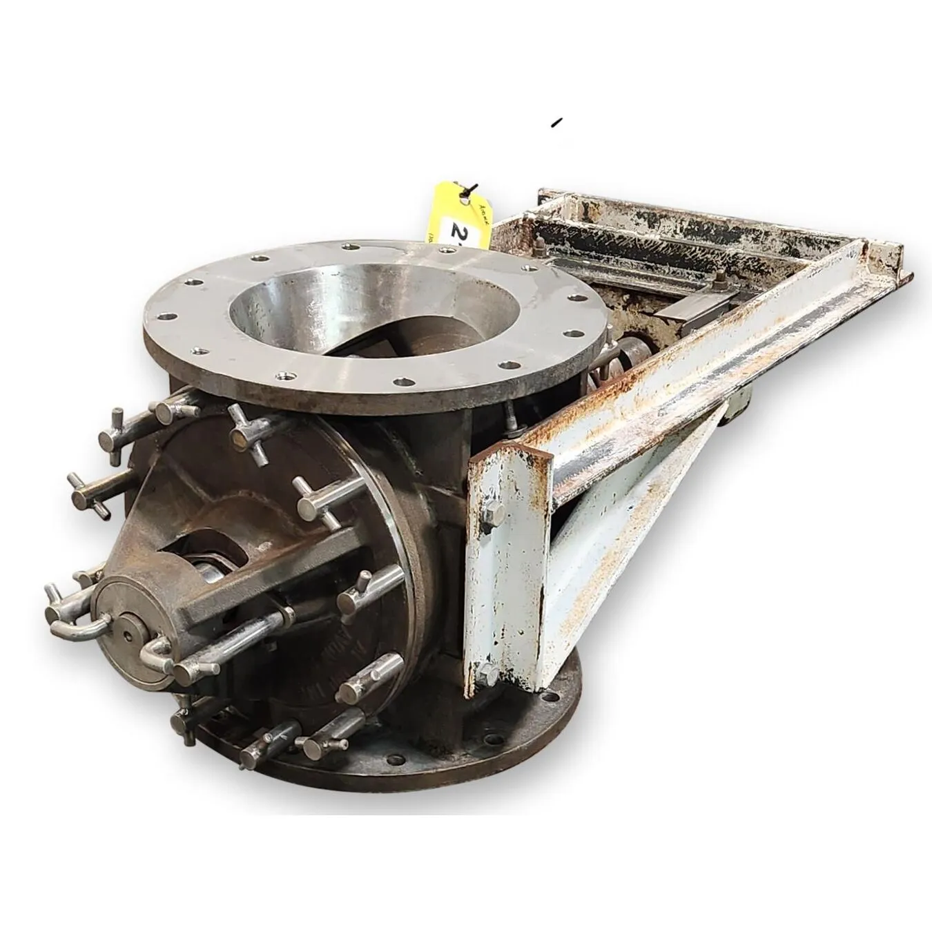 Used 10" Dia. Stainless Steel Rotary Valve