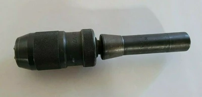 Keyless Chuck 1/32-1/2" ROHM Supra 1-13 J6  R8 Shank for Bridgeport Mill