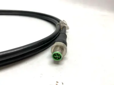 USED MURRELEKTRONIK DOUBLE-ENDED CORDSET MALE TO FEMALE M12 2M