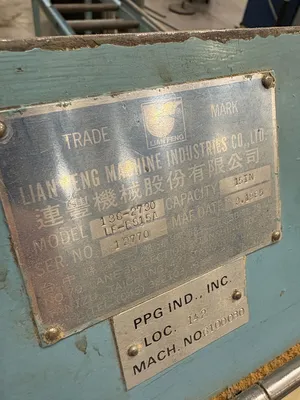 Used LIAN FENG 136-2730 LF-BS15A Gear Hobbers South Carolina US | ESS Industrial Equipment Sales #1545464