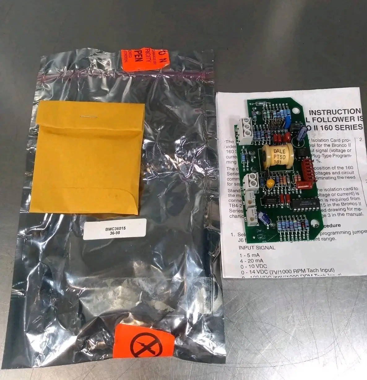 Warner Electric 224827-001 Circuit Board Loc3D20