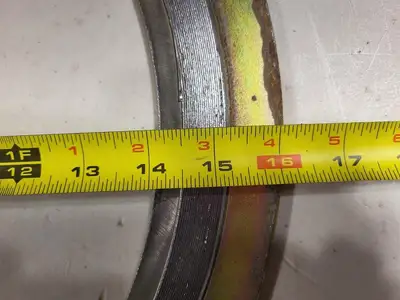 14" x 150mm Spiral Wound Gasket ASME B16.20 304/FG CN