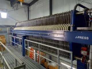 Used 2015 EVOQUA WATER TECHNOLOGIES 1500N32-76-150SYLC Filter Presses Illinois US | Solutions 4 Manufacturing #943909