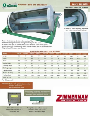 New | in-Stock 2025 GRAMIN GBC63 Feed Mixers Pennsylvania US | Zimmerman Farm Service #1410156