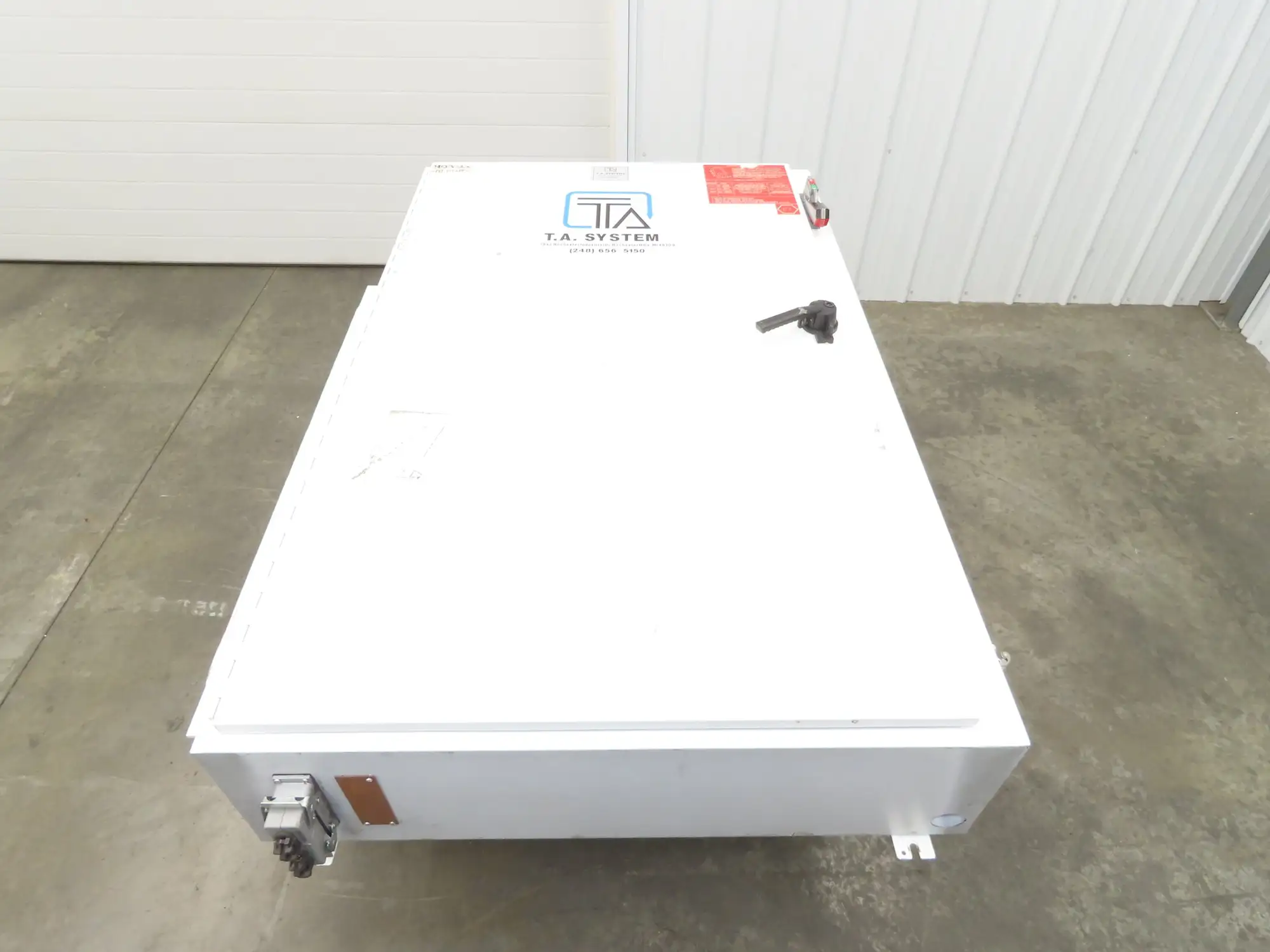 Hoffman A60SA3810 Electrical Enclosure 60x38x10" 60A Disconnect Backpanel