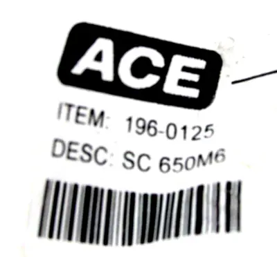 NEW ACE CONTROLS 196-0125 MINIATURE SHOCK ABSORBER 1960125