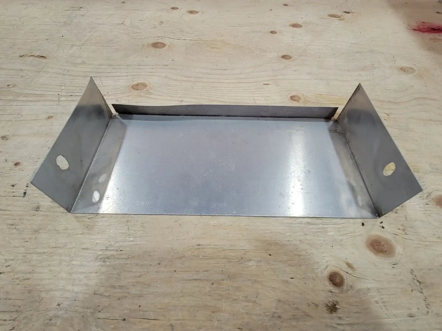 2 Hole - 2" Blind End Cable Tray