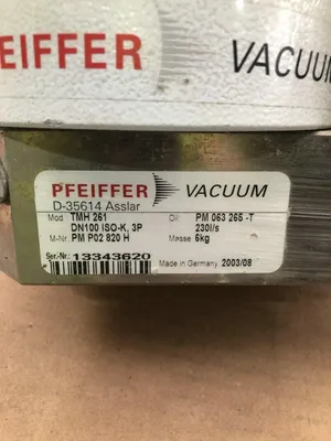 Pfeiffer TMH 261 Turbomolecular Vacuum Pump 230l/s