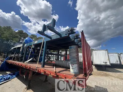 USED 2015 BREWER GOLDEN EAGLE 3-HEAD TRIM SAW