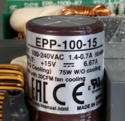 Used MEAN WELL _UNKNOWN_ AC/DC Power Supplies South Carolina US | Palmetto Automation #1246833