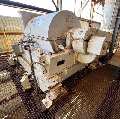 (3) Bird 36 x 72 solid bowl decanter centrifuges, 316SS.