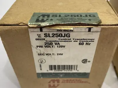 NEW HAMMOND CONTROL TRANSFORMER 250VA 60HZ
