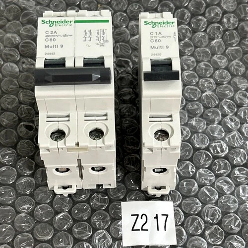 Schneider Multi 9 C60 24443 & C1A 24425 Circuit Breakers NNB Fast Shipping!
