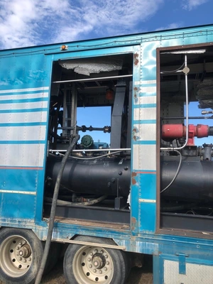 Alfa-Laval OFSX 610 crude oil dehydrator mobile system.