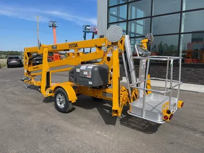 New | in-Stock 2026 HAULOTTE 5533A TOWABLE ARTICULATING BOOM LIFT Towable Boom Lifts Alberta CA | Adcock Equipment #1418119