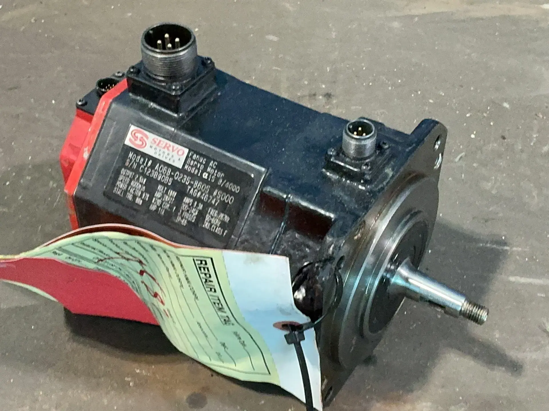 Used FANUC A06B0235B605#S000 Motors (misc) Ohio US | HGR 24 #1290172