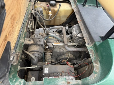 (1) 2015 E-Z-Go golf cart with a Kawasaki gas engine, does not include Club canopy, ball cover, club...
