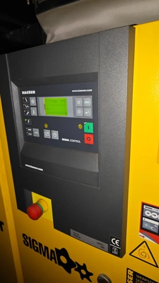 KAESER Rotary Screw Compressors, 2× in very good used condition, PRICE FOR PAIR