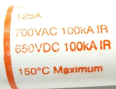 3 NEW SHAWMUT A70P125-4 FUSE 125A 700V A70P1254