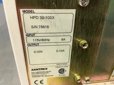 Used XANTREX HPD 3010SX Single Output Power Supplies Ohio US | HGR 24 #1463815