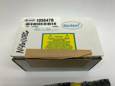 105647B | Nordson  4-Channel Control Board, Hot Melt, BA02J01490, 288010E - New Other