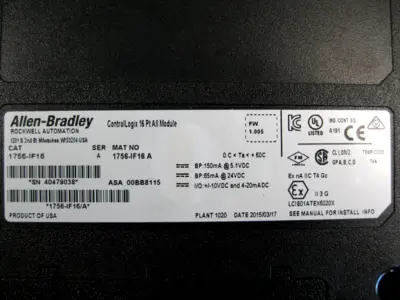 USED Allen-Bradley 1756-OF8H