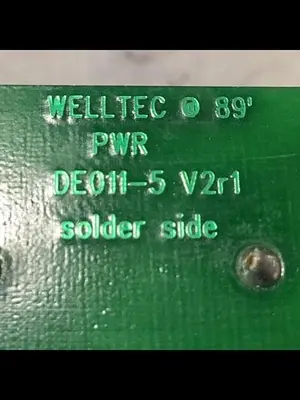 USED WELLTEC DE011-5