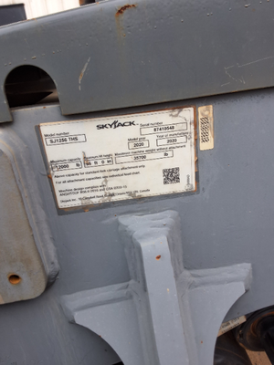 USED 2020 Skyjack SJ1256TH